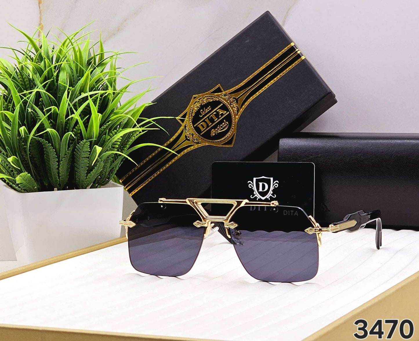 Dita Unisex Fiber Sunglasses - Premium Style