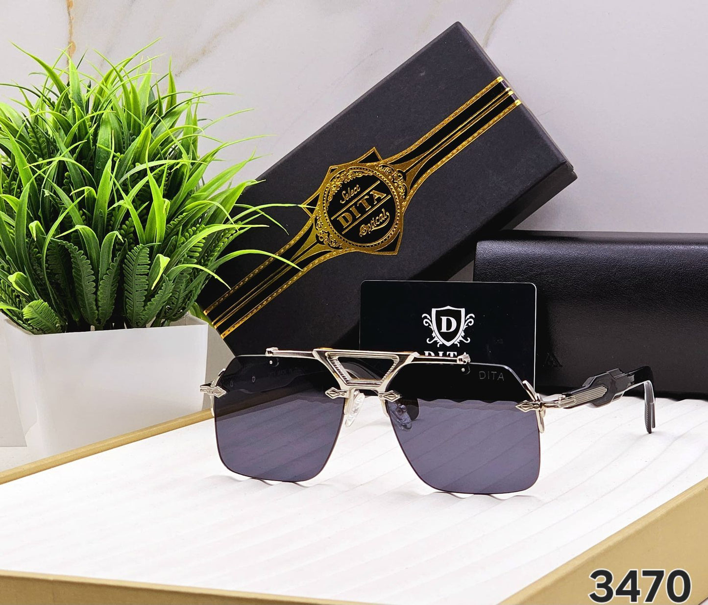 Dita Unisex Fiber Sunglasses - Premium Style