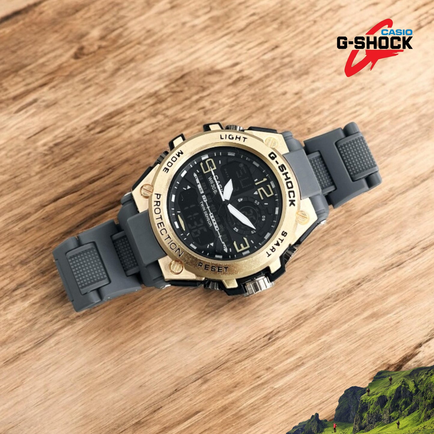 G-Shock Wishfan Military Edition Digital Watch - Premium Quality