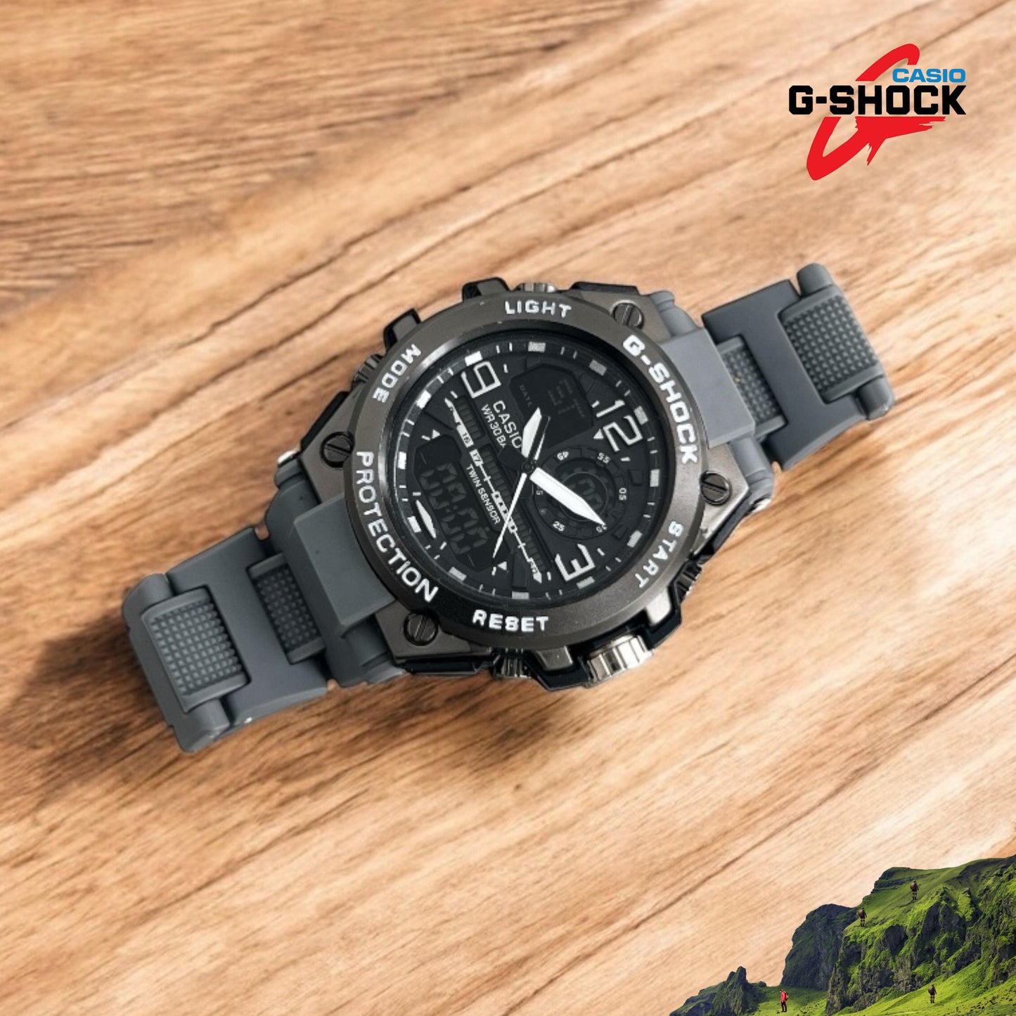 G-Shock Wishfan Military Edition Digital Watch - Premium Quality