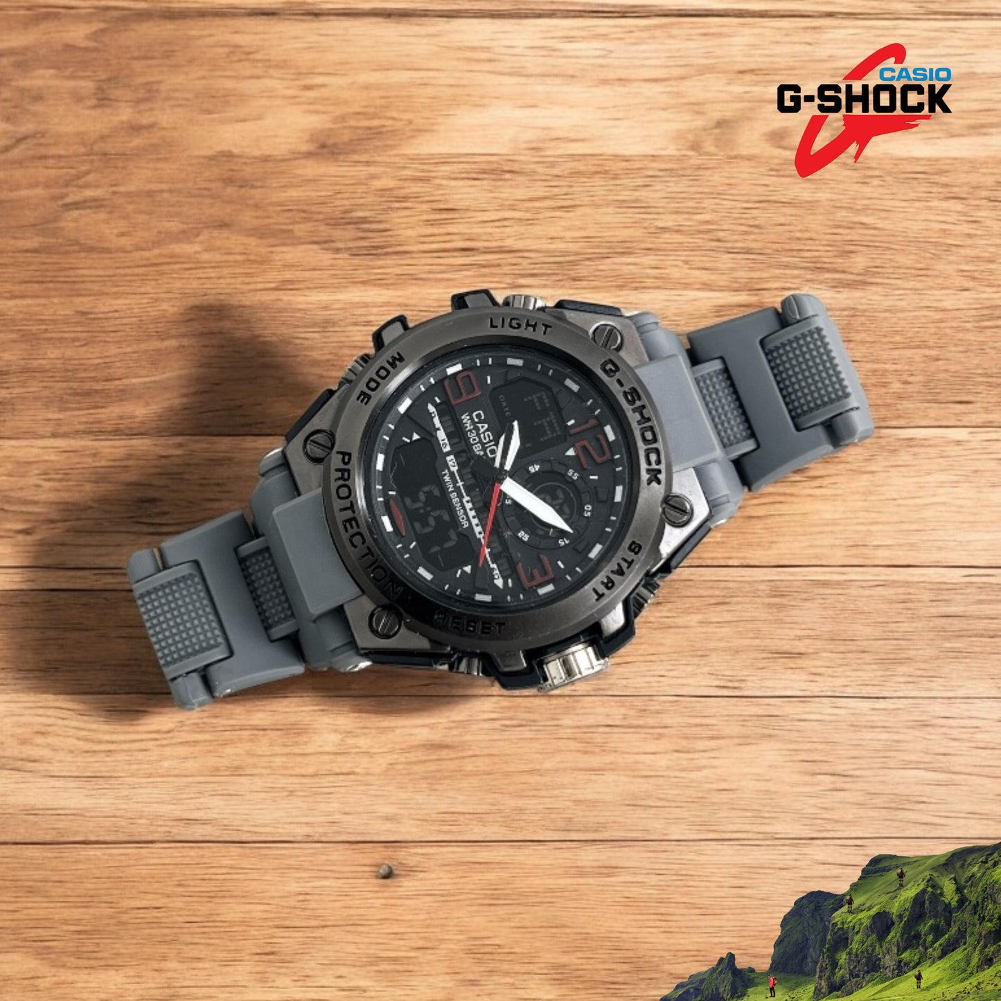 G-Shock Wishfan Military Edition Digital Watch - Premium Quality